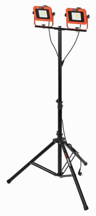 Obrázek k výrobku 75239 - Aku LED svítilna na stativu 2x20V  plus  220V 2x20W (bez AKU)