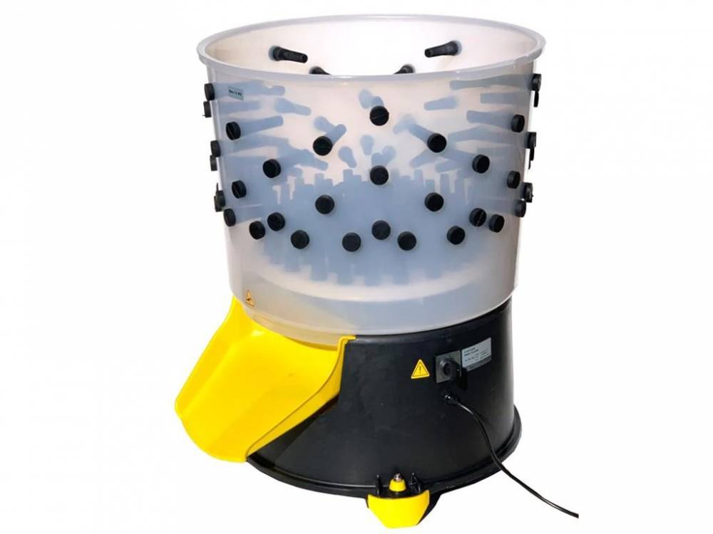 Obrázek k výrobku 121863 - Bubnová škubačka drůbeže na slepice, husy, kachny, krůty CIMUKA YL-PL03-G