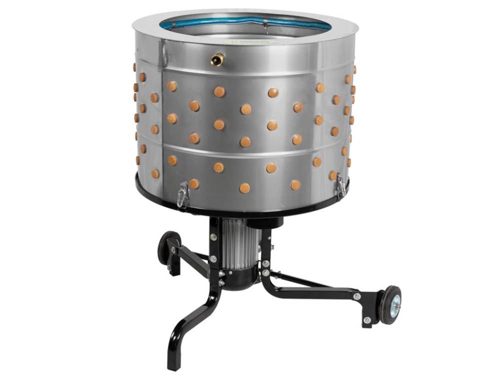 Obrázek k výrobku 125248 - Bubnová škubačka drůbeže na slepice, husy, kachny, krůty ZM 1650