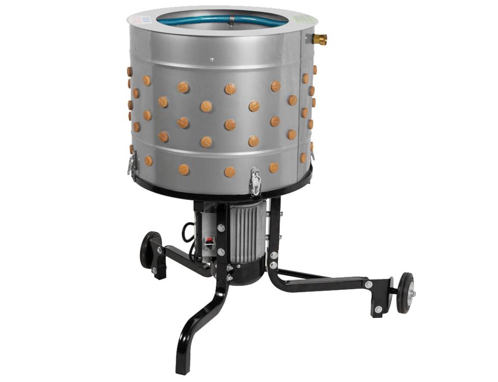 Obrázek k výrobku 125246 - Bubnová škubačka drůbeže na slepice ZM 1100