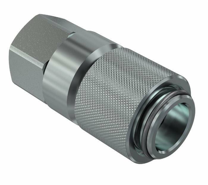 Obrázek k výrobku 62204 - Diagnostická rychlospojka samice "FASTER" 1/4" NPT závit samec