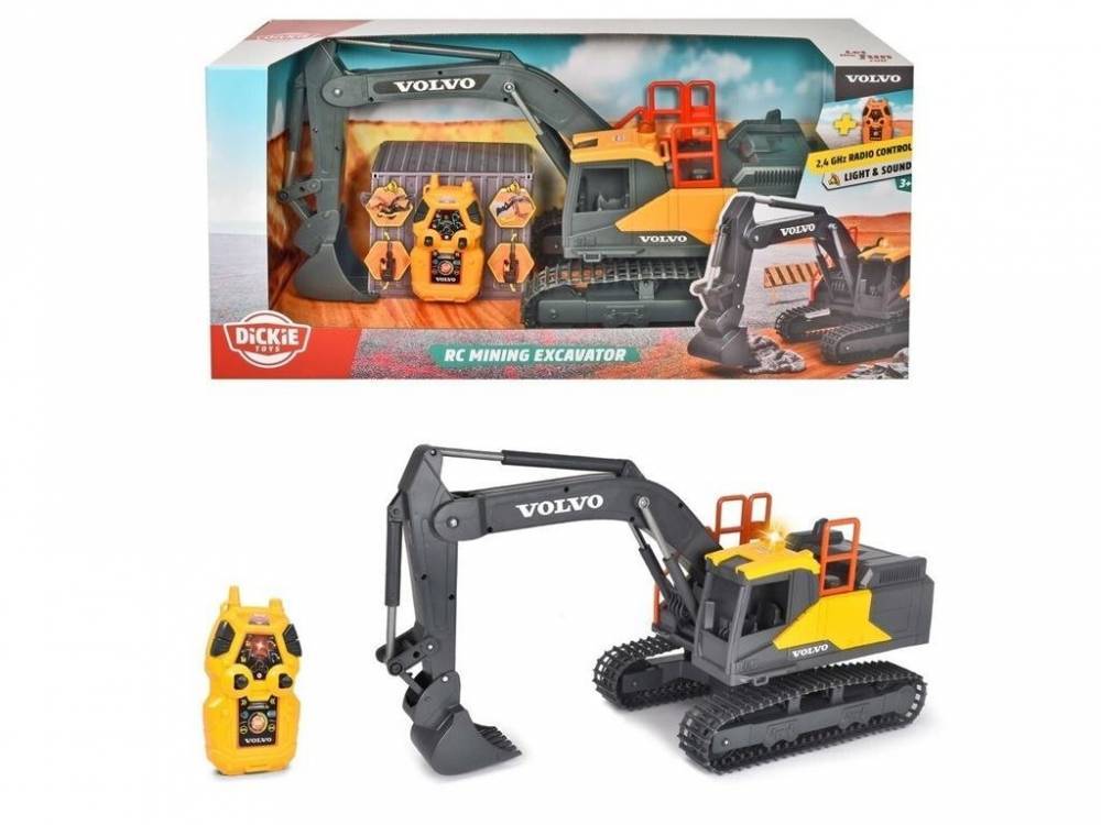Obrázek k výrobku 81227 - Dickie RC Volvo Mining Excavator důlní rypadlo