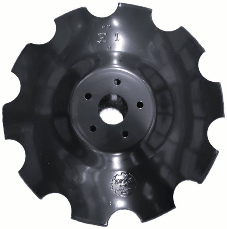 Obrázek k výrobku 61017 - Disk ozubený vydutý Ø 510/6mm vhodný pro AGROMET
