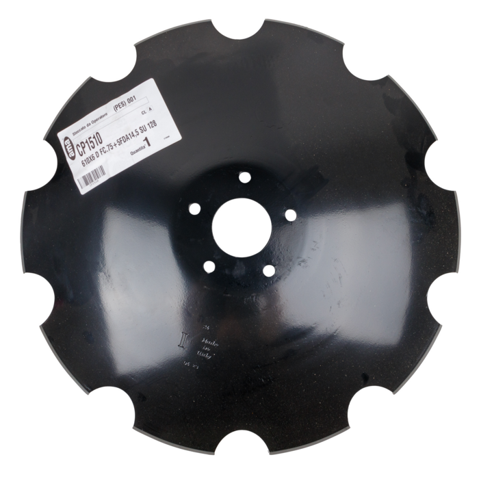 Obrázek k výrobku 49934 - Disk ozubený vydutý Ø 610/6mm