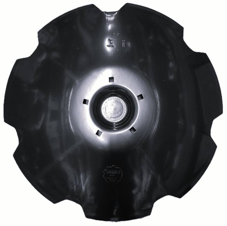 Obrázek k výrobku 62735 - Disk ozubený vydutý Ø 645/6mm vhodný pro  LEMKEN