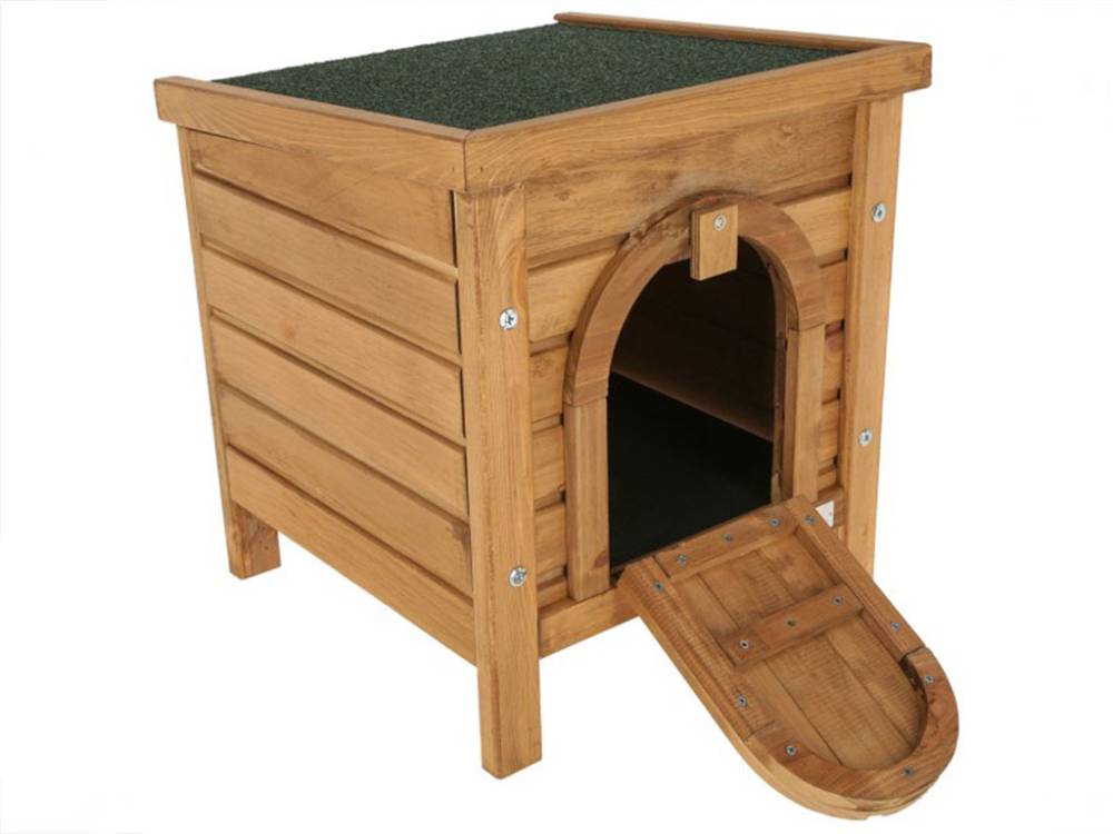 Obrázek k výrobku 125267 - Domeček pro králíky s uzavíratelnými dvířky KERBL 82740, 36x36x40 cm