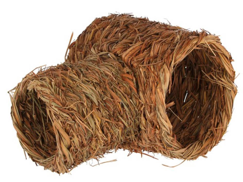 Obrázek k výrobku 125269 - Domek pro králíky, tunel z trávy KERBL 82762, 24x30x24 cm