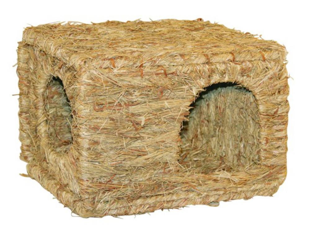 Obrázek k výrobku 125268 - Domek pro králíky z trávy KERBL 82789 XL, 37x30x28 cm