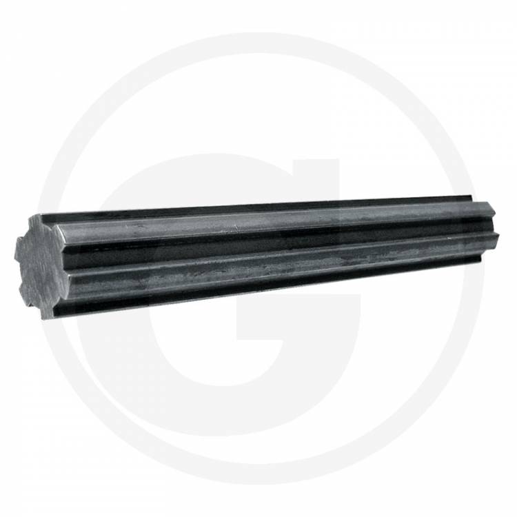 Obrázek k výrobku 70345 - Drážkovaná tyč 1"3/4 Z6 délka 300 mm