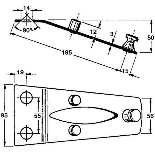 Obrázek k výrobku 11501 - Držák ostří typ Morra