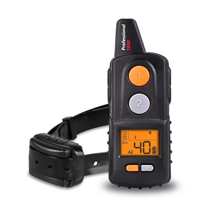 Obrázek k výrobku 75476 - Elektronický výcvikový obojek d-control professional 1000 mini - Černá