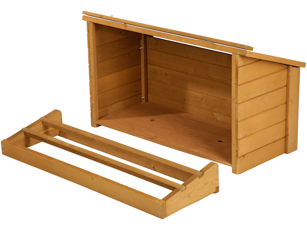 Obrázek k výrobku 125344 - Hřad a kukaň pro drůbež KERBL 82808, 85x37x48 cm