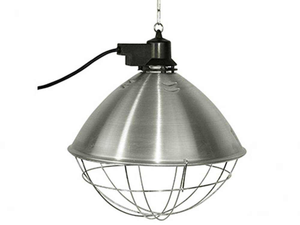 Obrázek k výrobku 125349 - Infralampa KERBL 22729, 250W s hliníkovým stínítkem 35cm a kabelem 5m