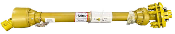 Obrázek k výrobku 62840 - Kardanová hřídel s lamelovou spojkou, 4. kategorie, 1000 mm