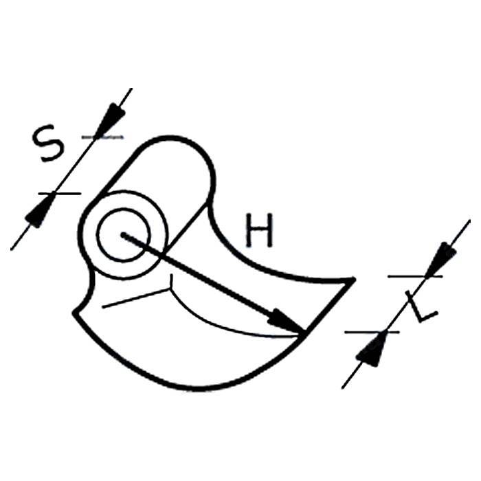 Obrázek k výrobku 15232 - Kladivo mulčovací 110x70x60 mm