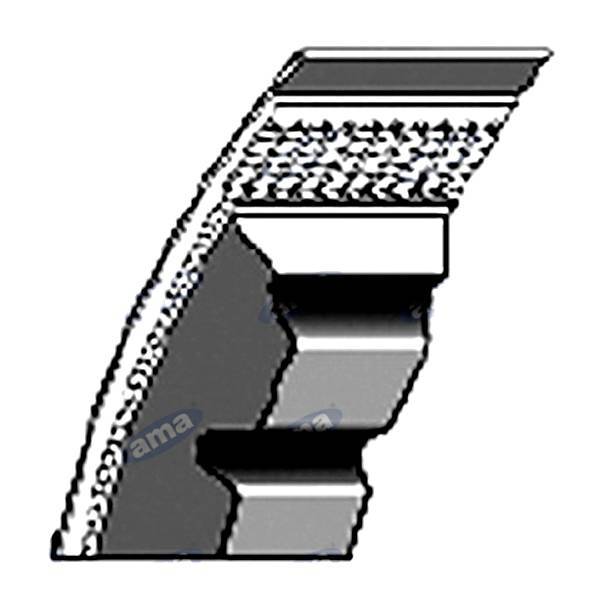 Obrázek k výrobku 30659 - klínový řemen AVX13-1450, 12,5x1450 Le