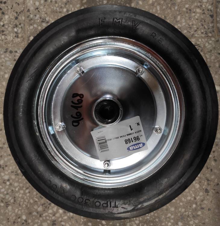 Obrázek k výrobku 62650 - kolo 300/60 mm, nylonový střed 20 mm