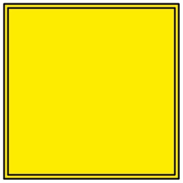 Obrázek k výrobku 53242 - Kontrolka bez symbolu čtvercová, žlutá