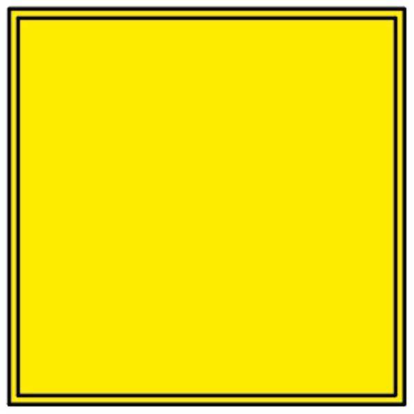Obrázek k výrobku 53242 - Kontrolka bez symbolu čtvercová, žlutá