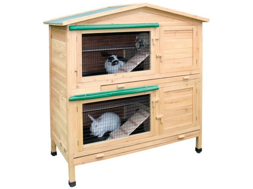 Obrázek k výrobku 125481 - Králíkárna dvoupatrová KERBL 82800 APPARTMENT