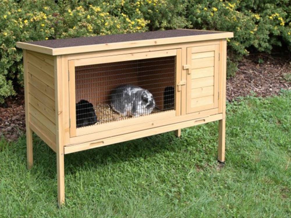 Obrázek k výrobku 121780 - Králíkárna KERBL BUDDY 116x52x82 cm