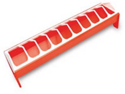 Obrázek k výrobku 120858 - Krmítko na zrní a sypké krmné směsi pro drůbež a chovné ptactvo.