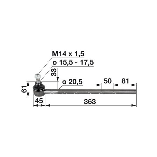 Obrázek k výrobku 31192 - Kulový kloub