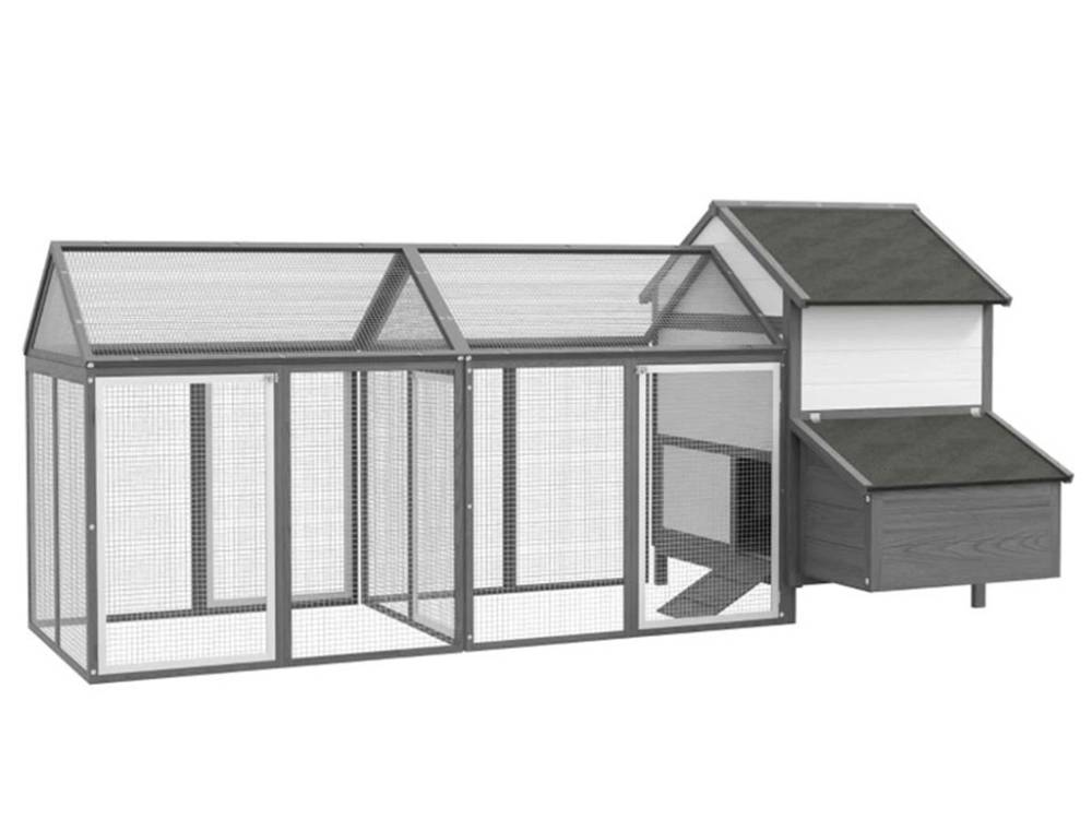 Obrázek k výrobku 125511 - Kurník pro slepice PAWHUT D51-130V01GY