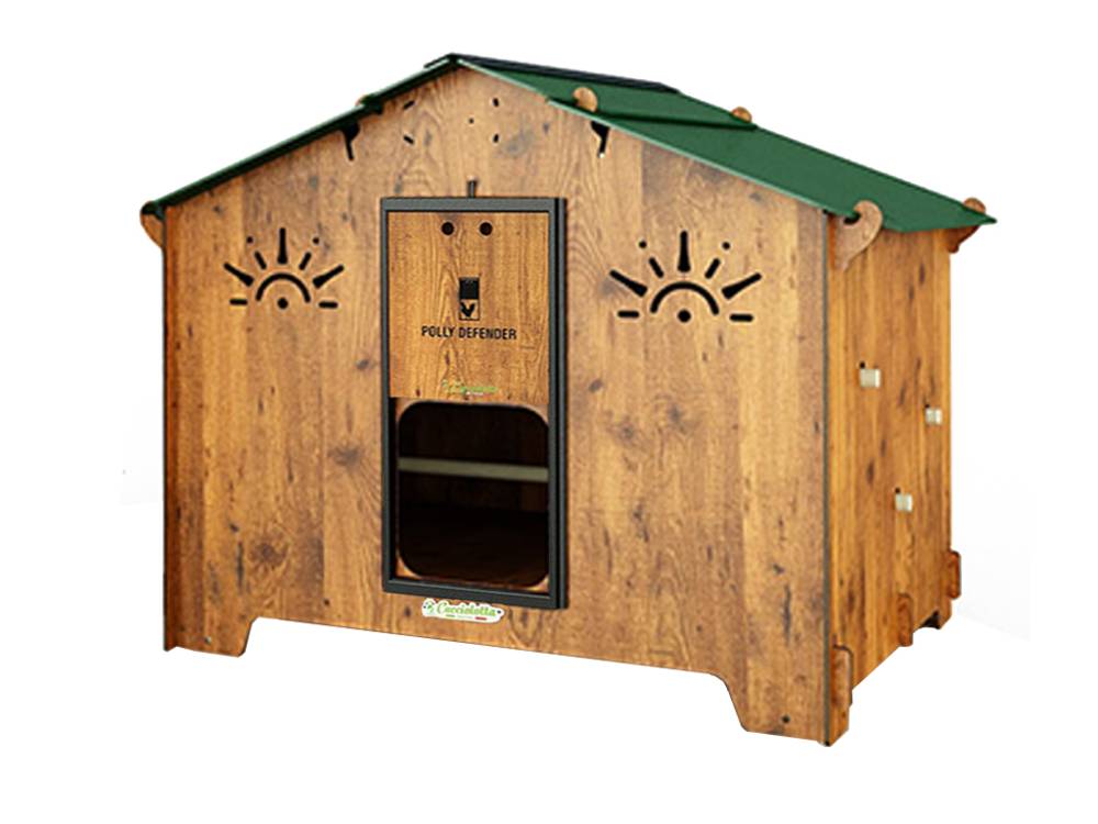 Obrázek k výrobku 125514 - Kurník pro slepice POLLY CHALET 2XL