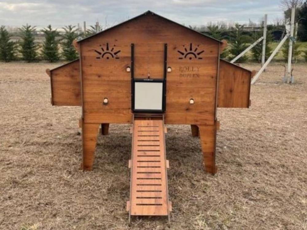 Obrázek k výrobku 79953 - Kurník pro slepice POLLY DUPLEX 4XL