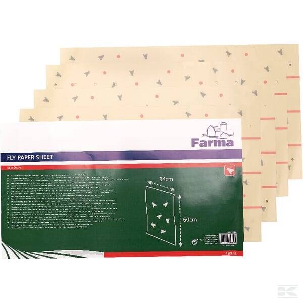 Obrázek k výrobku 85288 - Mucholapka 340 x 600 mm, 4 ks