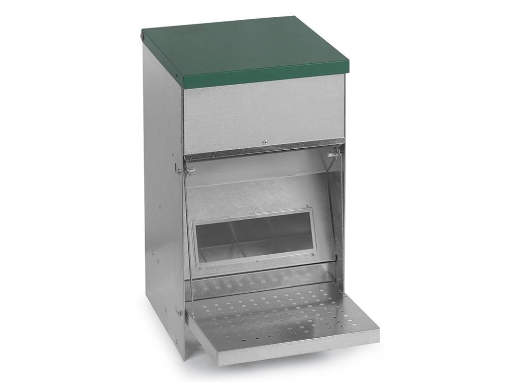 Obrázek k výrobku 125603 - Nášlapné krmítko pro slepice pozinkované GAUN 11285 - 10 kg