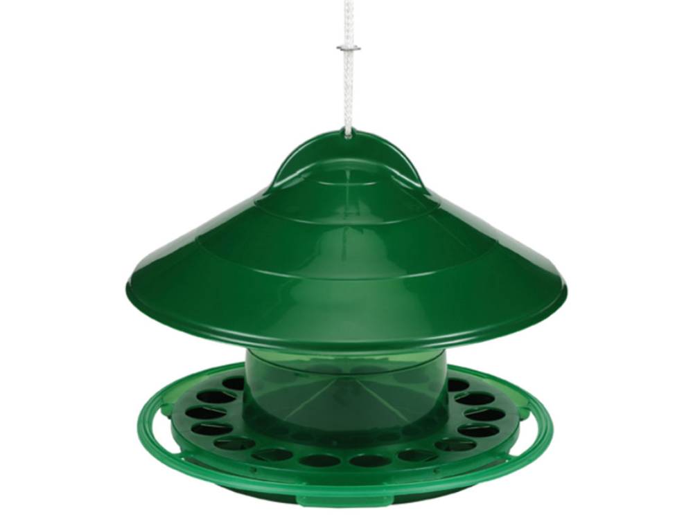 Obrázek k výrobku 125595 - Násypné krmítko pro ptáky GAUN 30070 - 2 kg, zelené