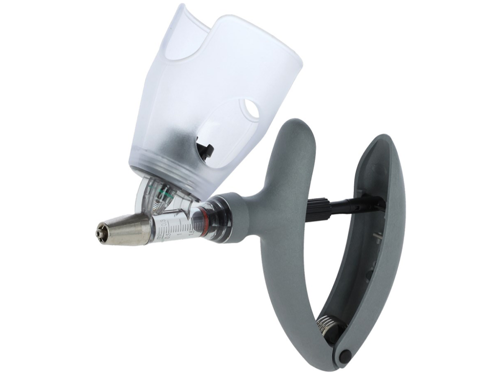 Obrázek k výrobku 126666 - Očkovací injekční automat KERBL 23121 HSW ECO-MATIC® s nástavcem na lahvičky, LL, 2,0ml