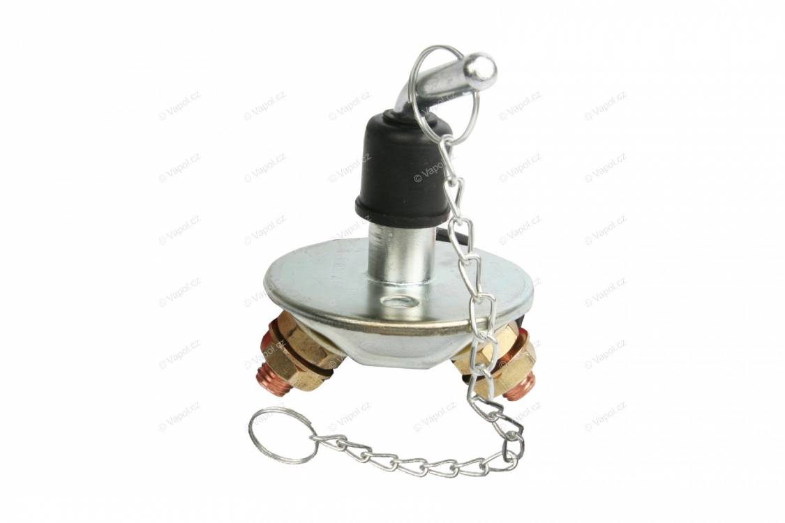 Obrázek k výrobku 74070 - Odpojovač baterie ŠKODA, ZETOR, C-385, 12/24V, 75A, max 1000A