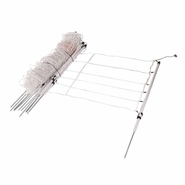 Obrázek k výrobku 119583 - Ohradníková elektrická síť proti divočákům/černé zvěři, délka 30 m, výška 75 cm