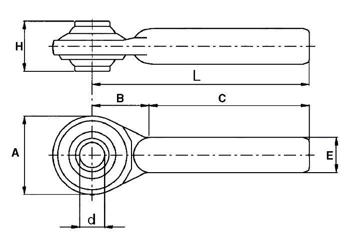 Obrázek k výrobku 23328 - Oko třetího bodu, 2. kategorie, délka 220mm