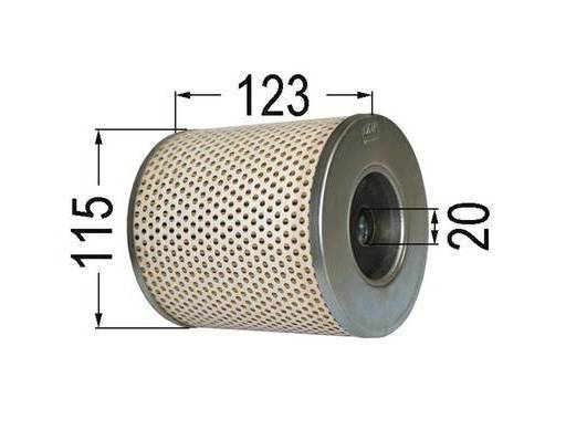 Obrázek k výrobku 24393 - olejový filtr