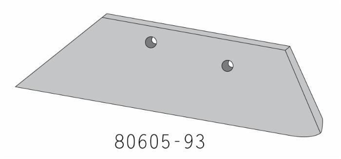 Obrázek k výrobku 62977 - Ostří - pravé 16"
