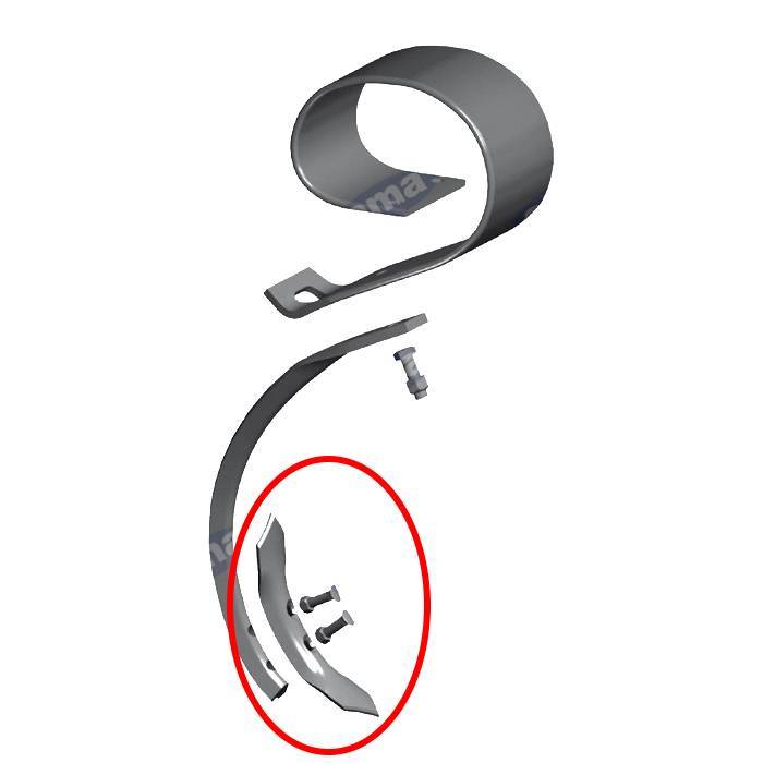 Obrázek k výrobku 61502 - otočná radlička 65x6x265 mm