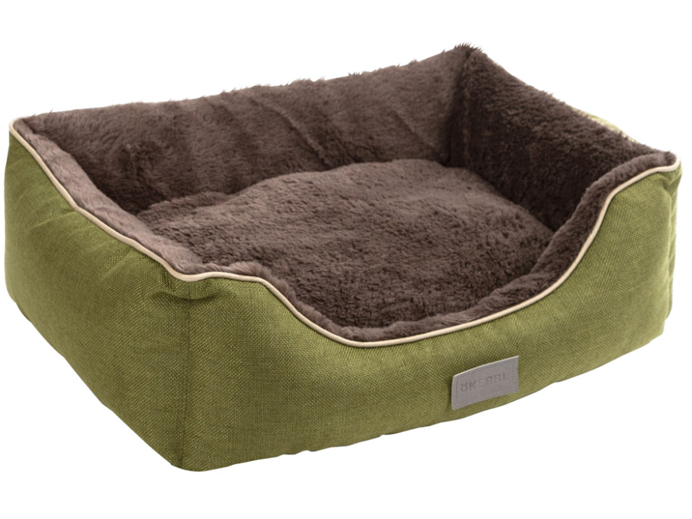 Obrázek k výrobku 126197 - Pelíšek pro psy a kočky KERBL 81318 SAMUEL , 60x50x17cm, zelená