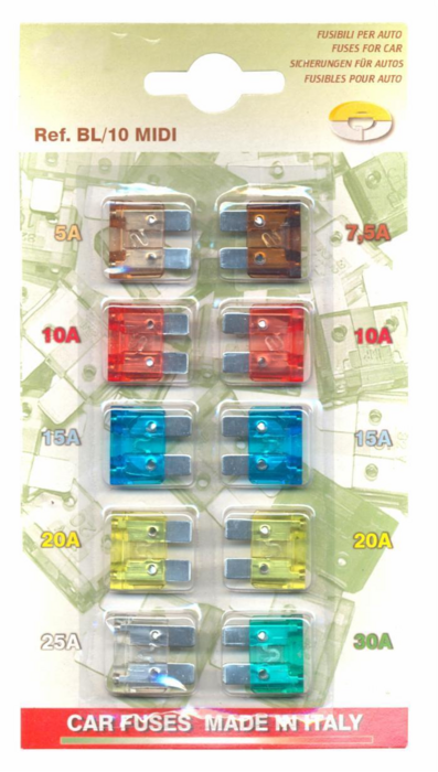 Obrázek k výrobku 17614 - Pojistky blister 10ks