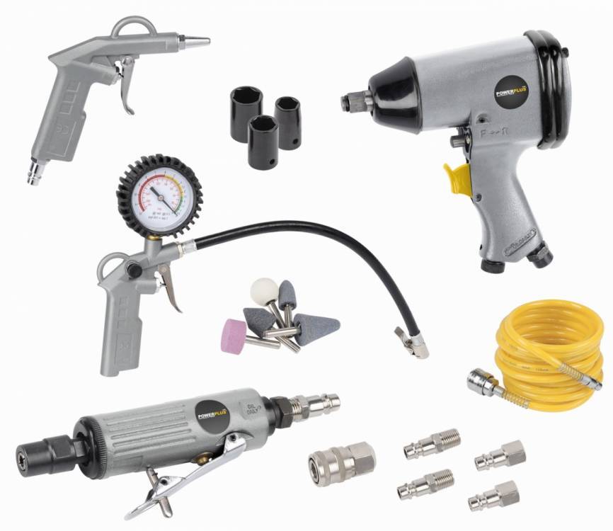 Obrázek k výrobku 36009 - POWAIR0021 - Pneumatický set 25 ks