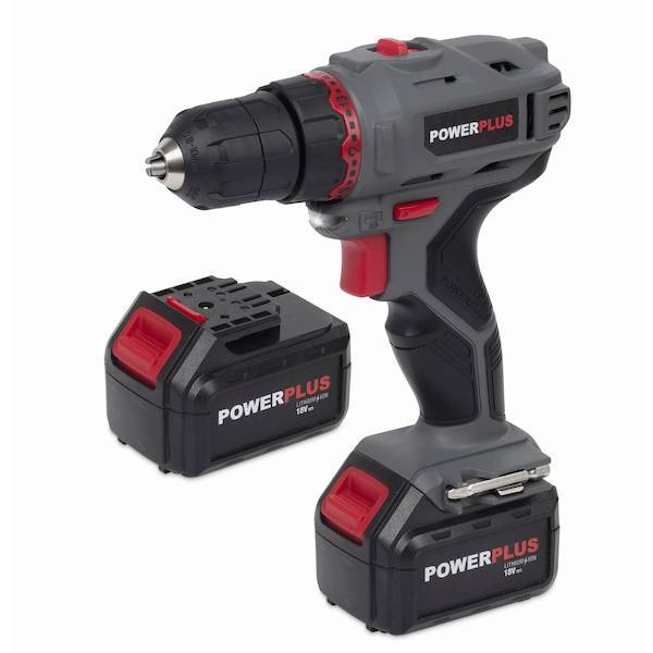 powe00042-aku-sroubovak-vrtacka-18v-li-ion-2bat