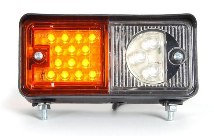 Obrázek k výrobku 62819 - Pravé směrové polohové LED světlo 12-24V.