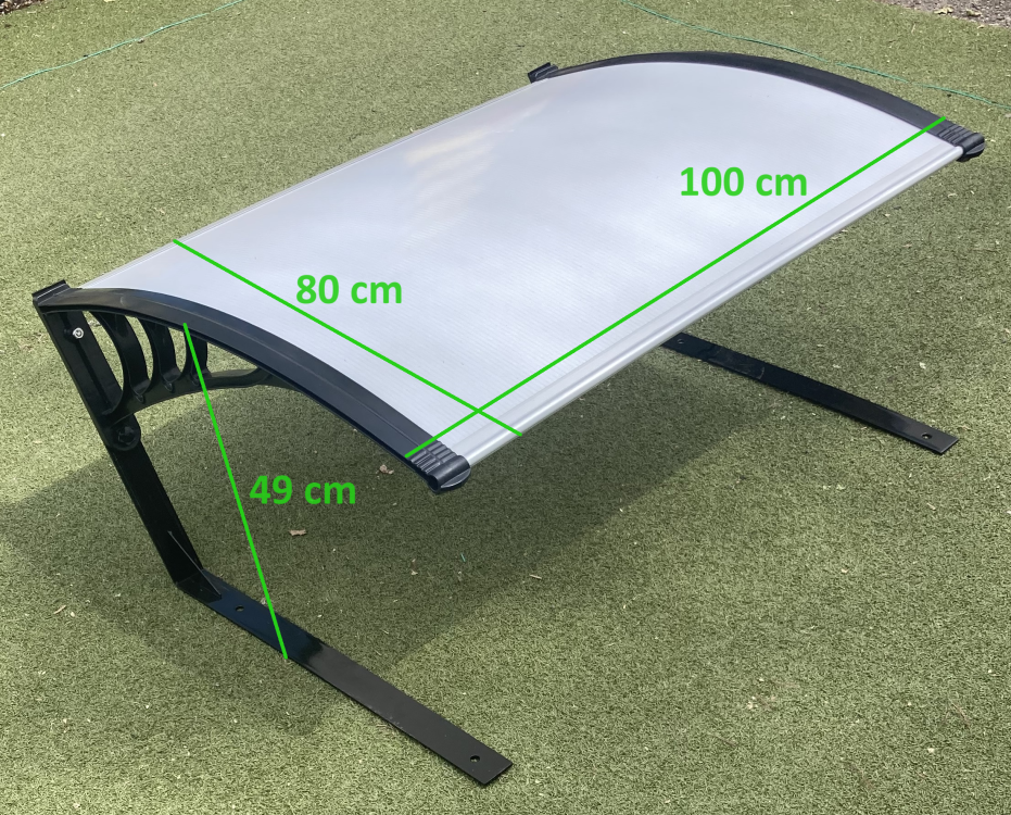 Obrázek k výrobku 62428 - Přístřešek pro AMA FREEMOW RBA 1200, 1500, 1601, 2000, 2001- (vyklápěcí)