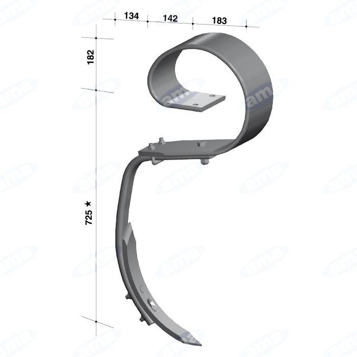 Obrázek k výrobku 61462 - Pružina GT-N0-N1-N4 FC, bez zubu