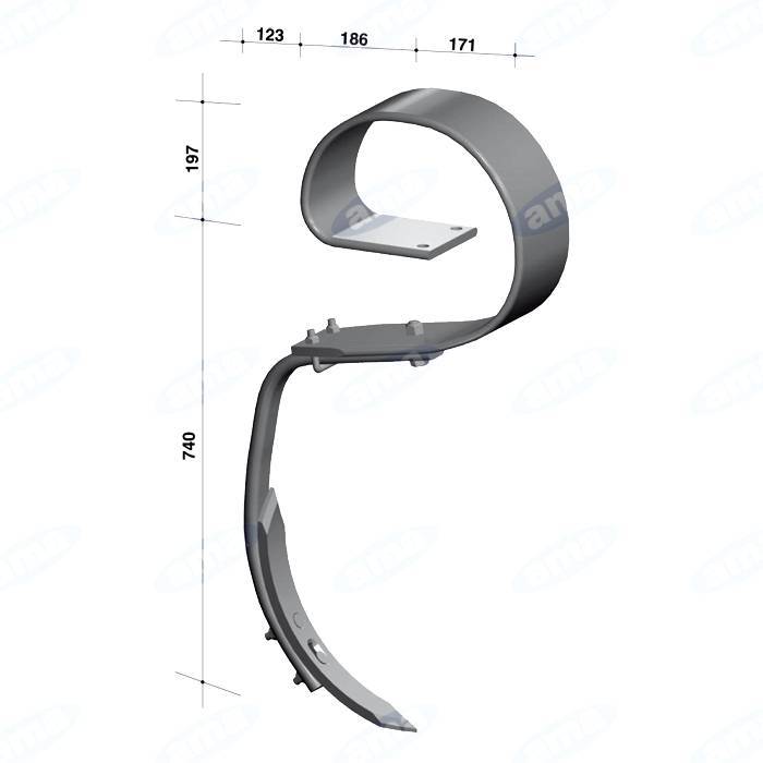 Obrázek k výrobku 61465 - Pružina GT-N2-N3 FA, se zubem CP7483