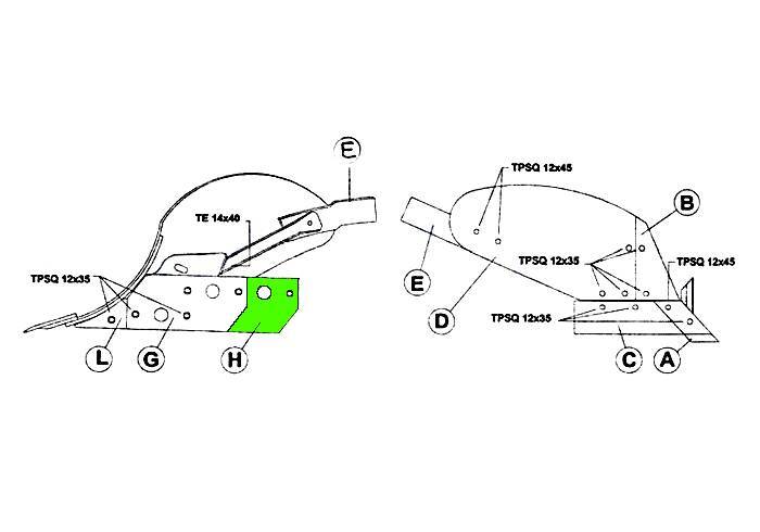 Obrázek k výrobku 52219 - RIGHT-HAND, BACK LINING