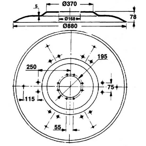 Obrázek k výrobku 33693 - rotační buben typ PZ/185